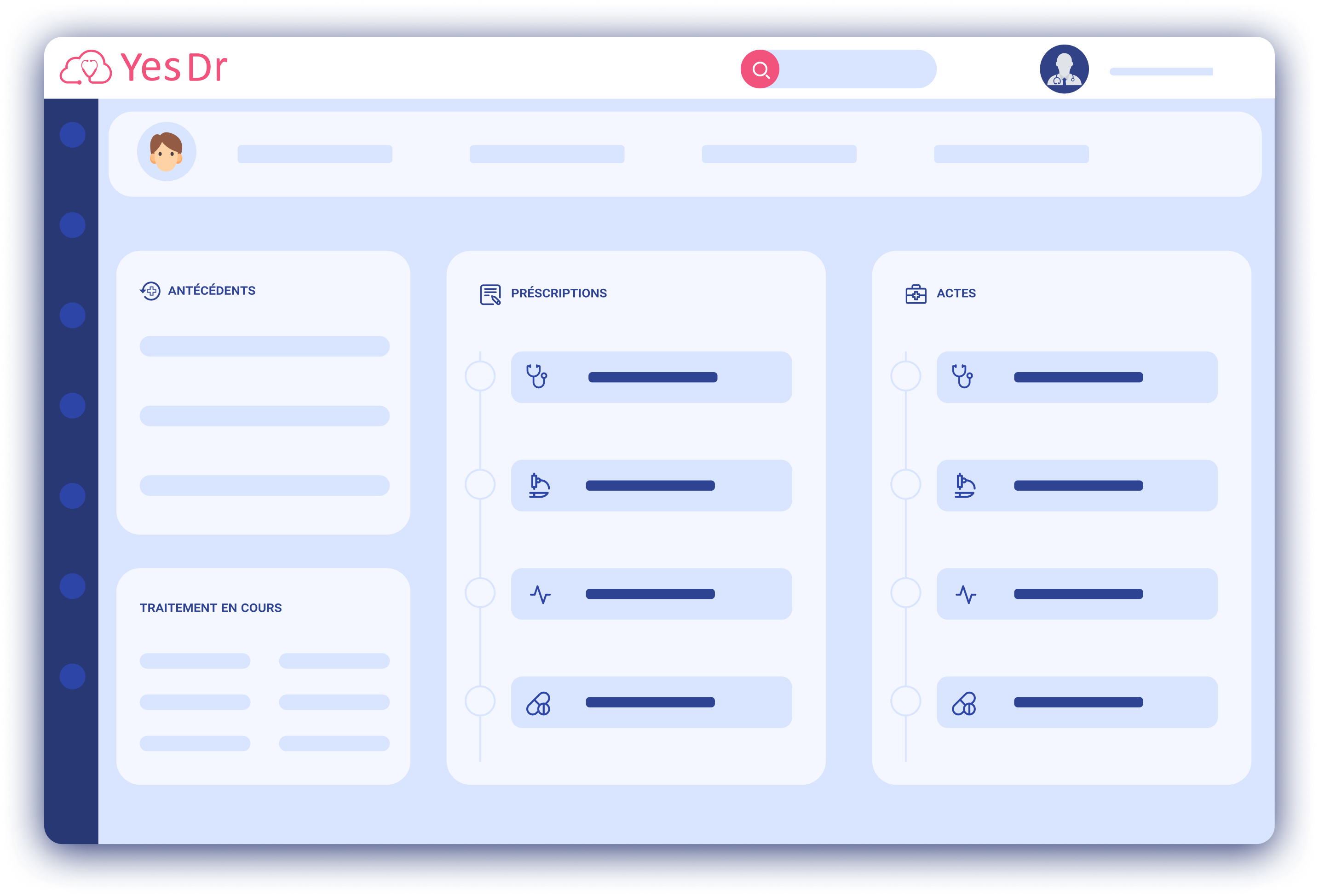 Gestion dossier patient